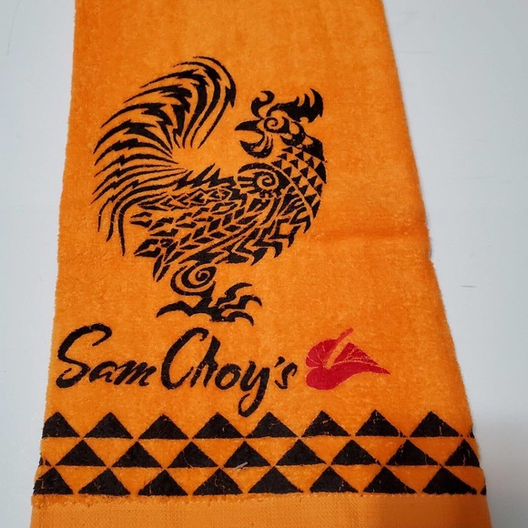 Sam Choy's Hawaiian Kitchen Collection Tea Towel 100% Cotton NWT - Picture 5 of 6